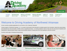 Tablet Screenshot of drivingnwa.com